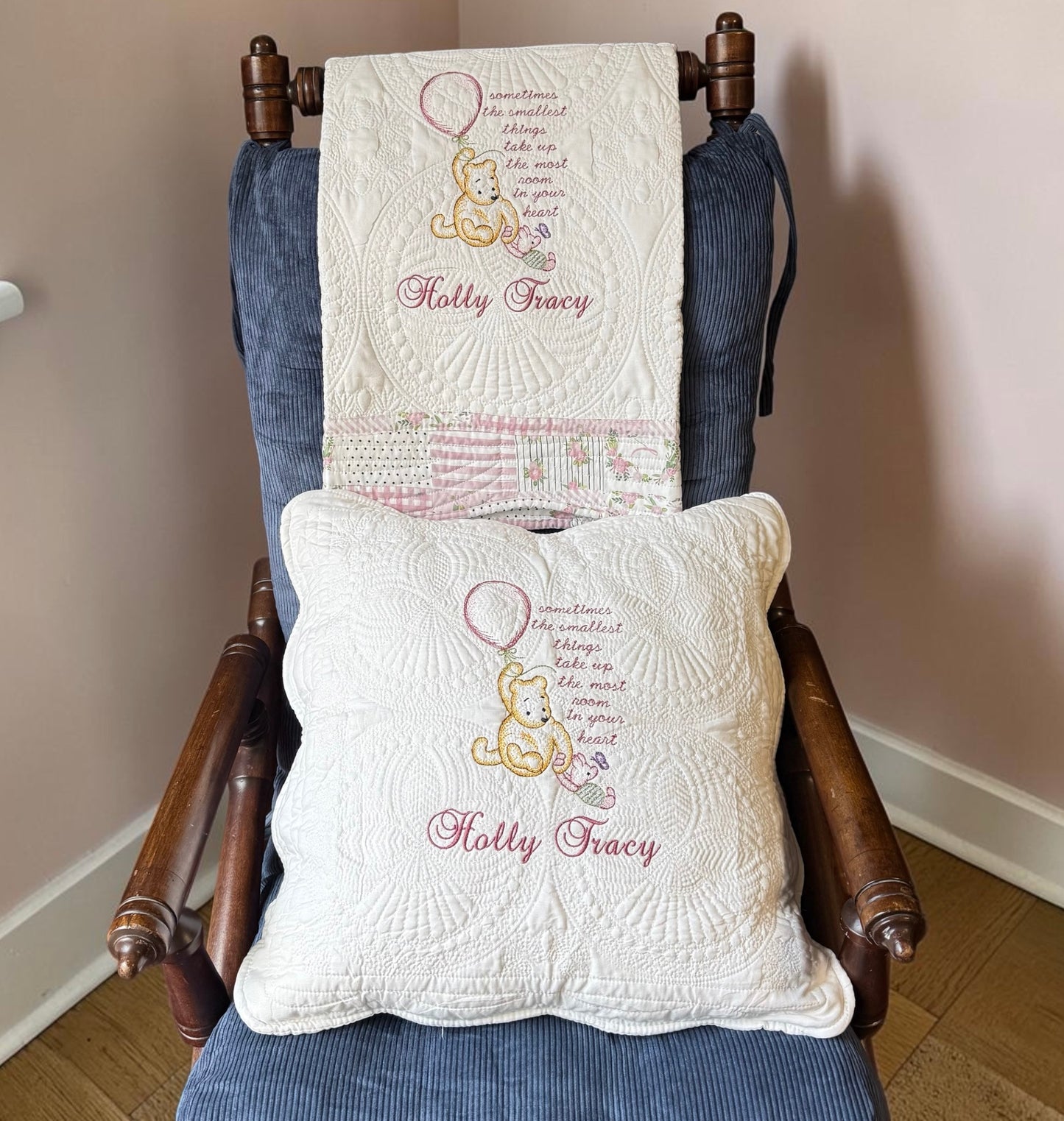 Classic Pooh Heirloom Quilt