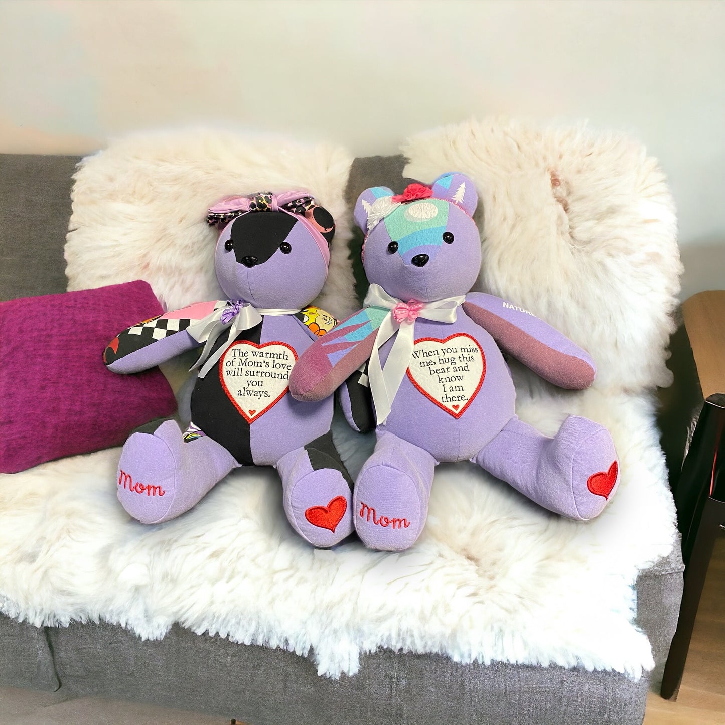 Teddy Bear Memory Keepsake 18" Tall