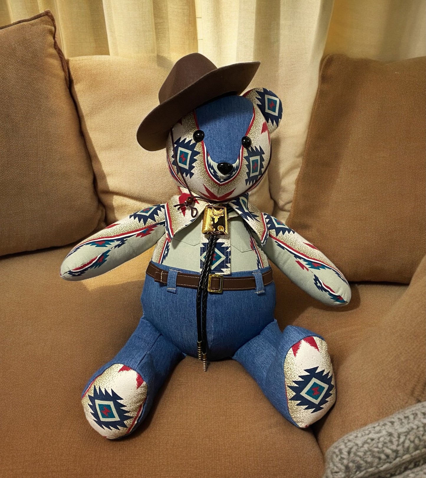 Teddy Bear Memory Keepsake 18" Tall