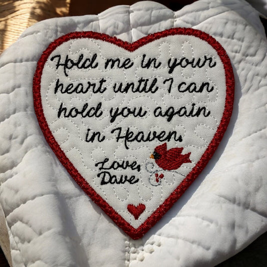 Personalized Cardinal Memory Patch