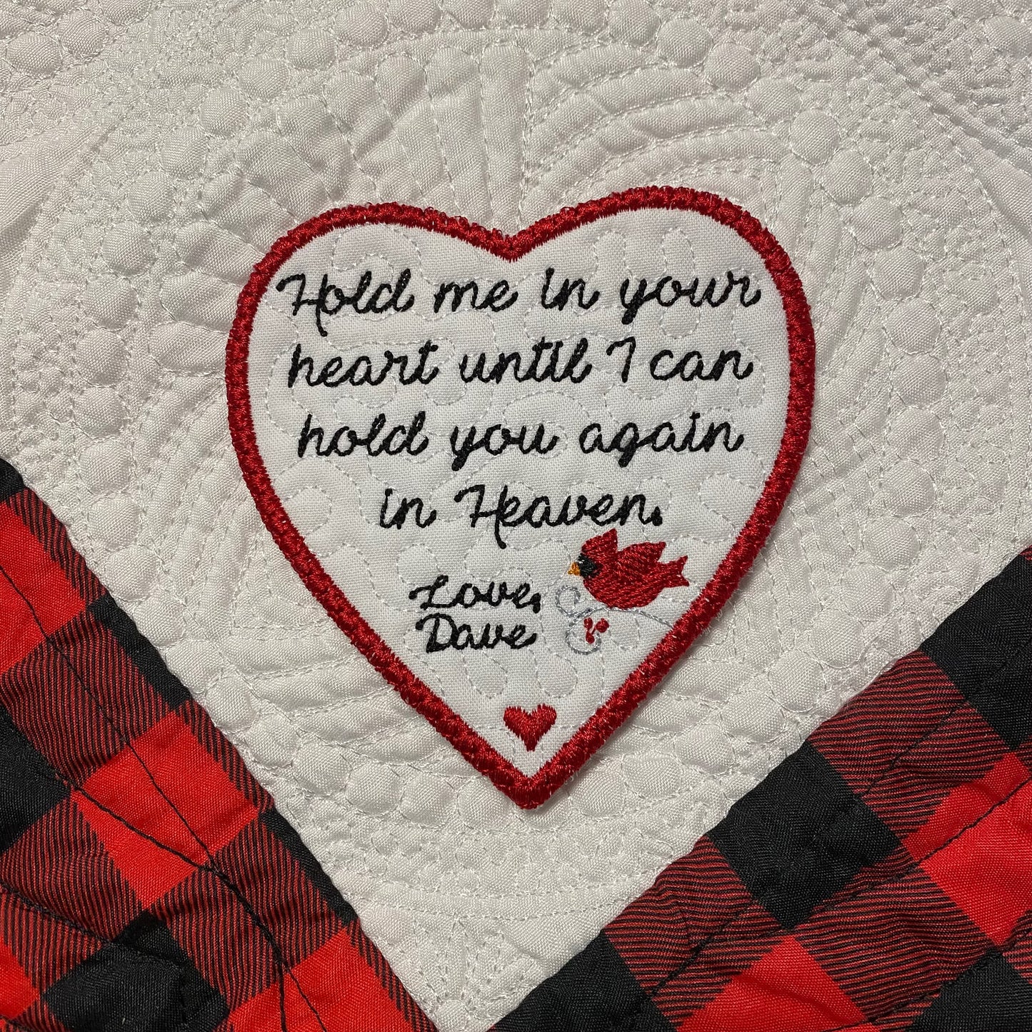 Personalized Cardinal Memory Patch