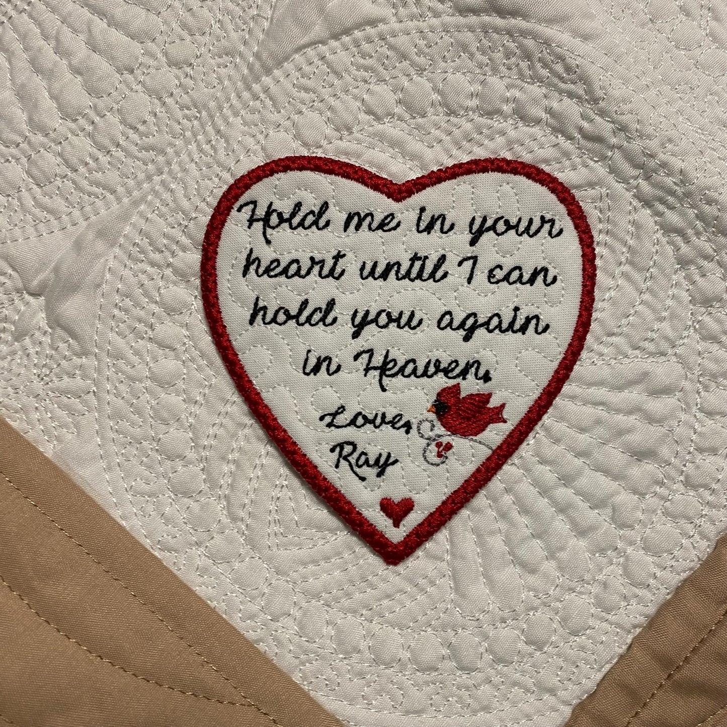 Personalized Cardinal Memory Patch