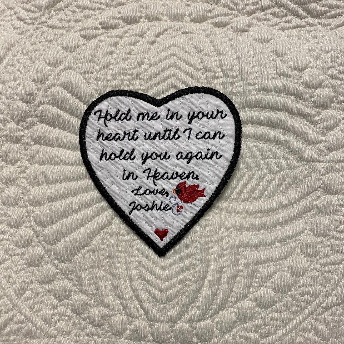 Personalized Cardinal Memory Patch