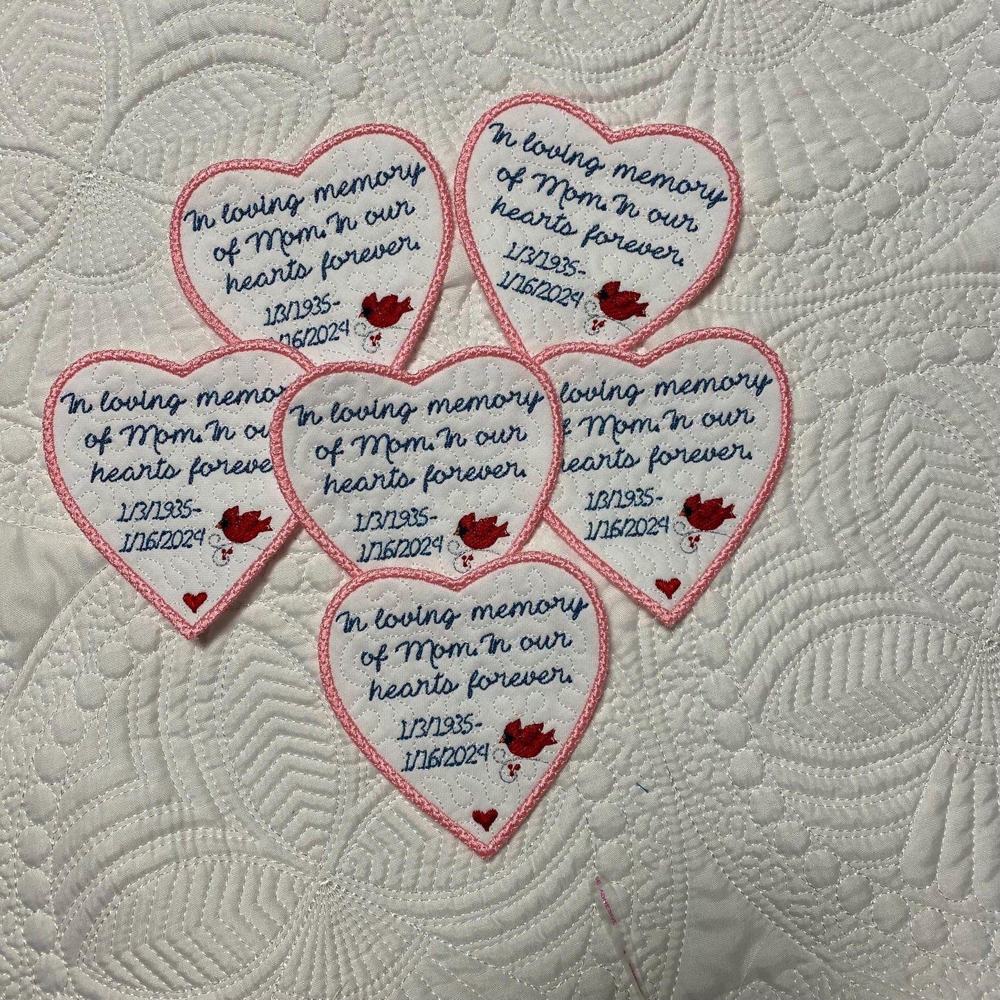 Personalized Cardinal Memory Patch