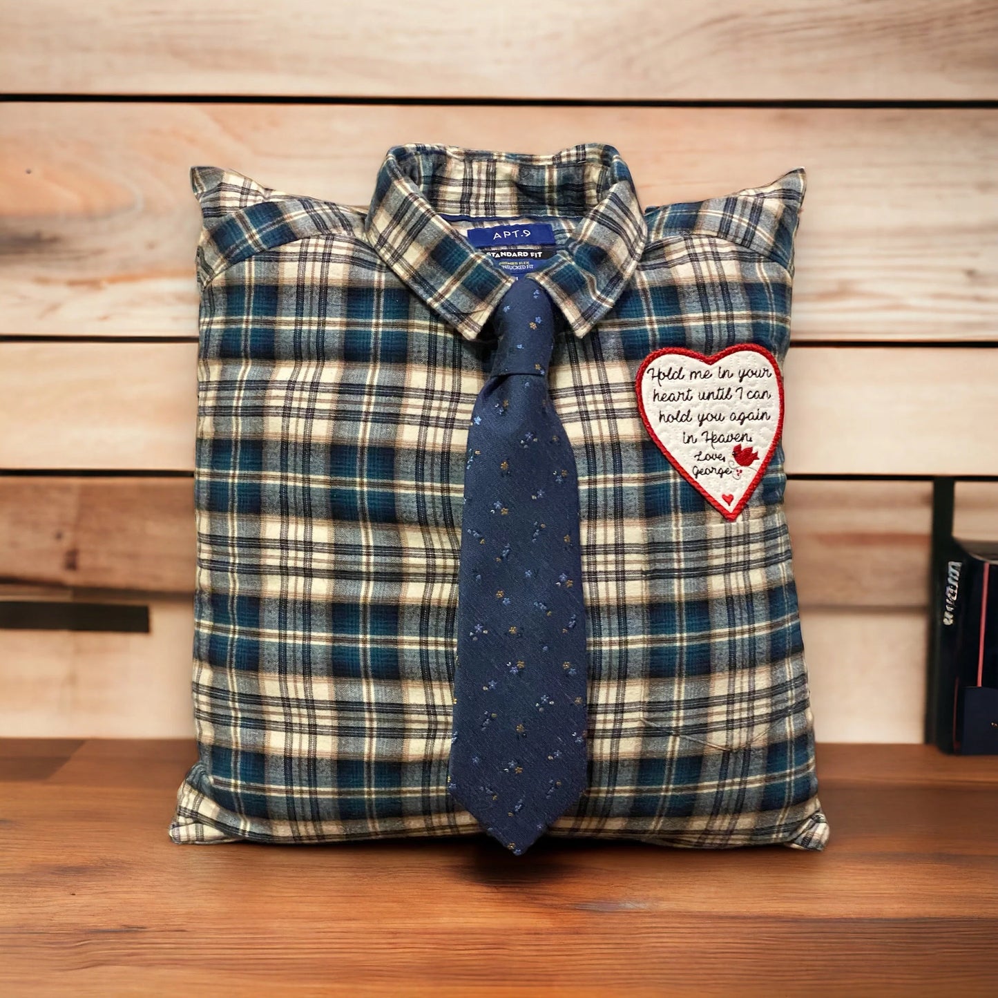 Memory Pillow From Loved One's Clothing With Collar