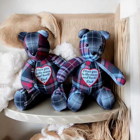 Teddy Bear Memory Keepsake 18" Tall